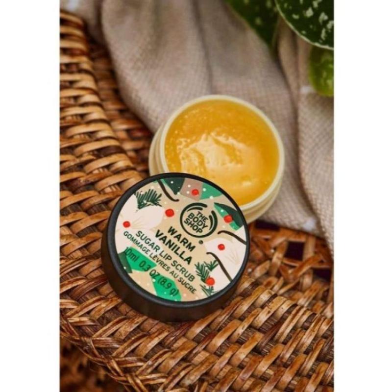 Jual Recommended The Body Shop Warm Vanilla Sugar Lip Scrub 10ml Online April 2021 Blibli