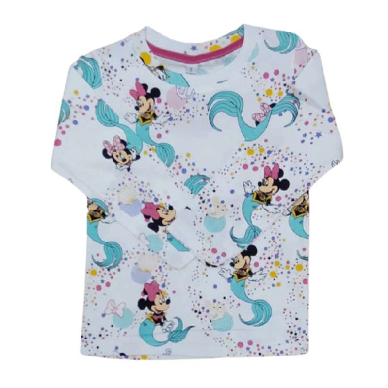 Jual Baju Kaos Anak 1 7tahun Perempuan Cewek Lengan Panjang Kartun Lucu Minnie Duyung Kaos Bayi Balita Anak 1 7 Tahun Terbaru November 2021 Harga Murah Kualitas Terjamin Blibli