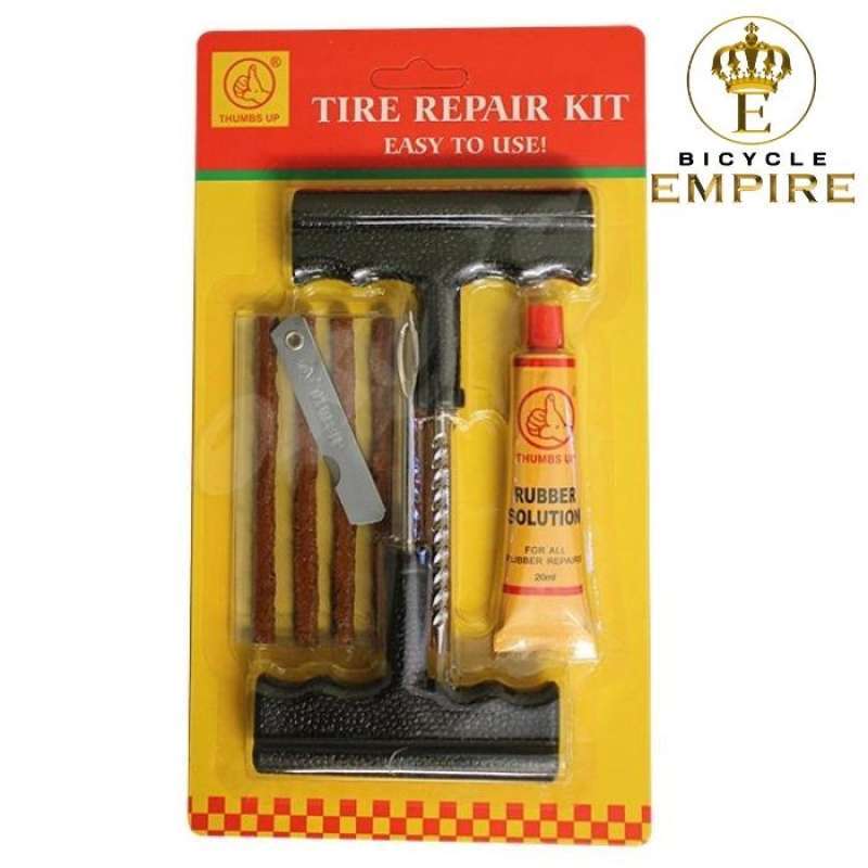 Jual Alat Tambal Ban Tire Repair Kit Thumbs Up Tambal Ban Tubles