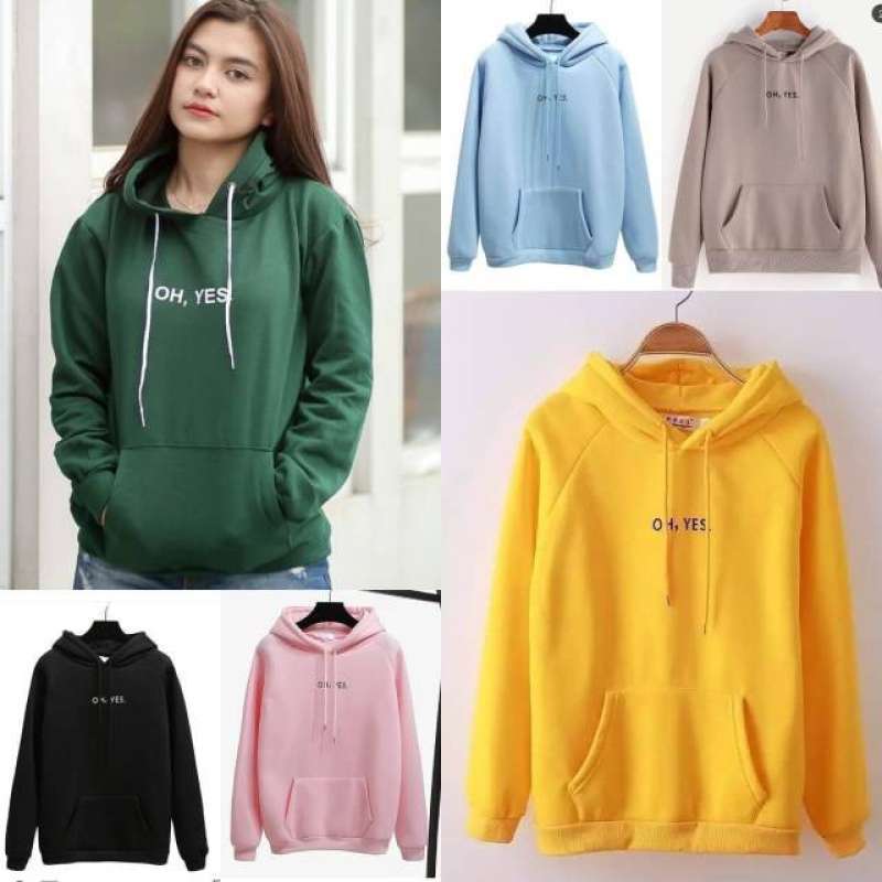 Jual Hoodie Sweater Wanita Categant Online Februari 2021 Blibli