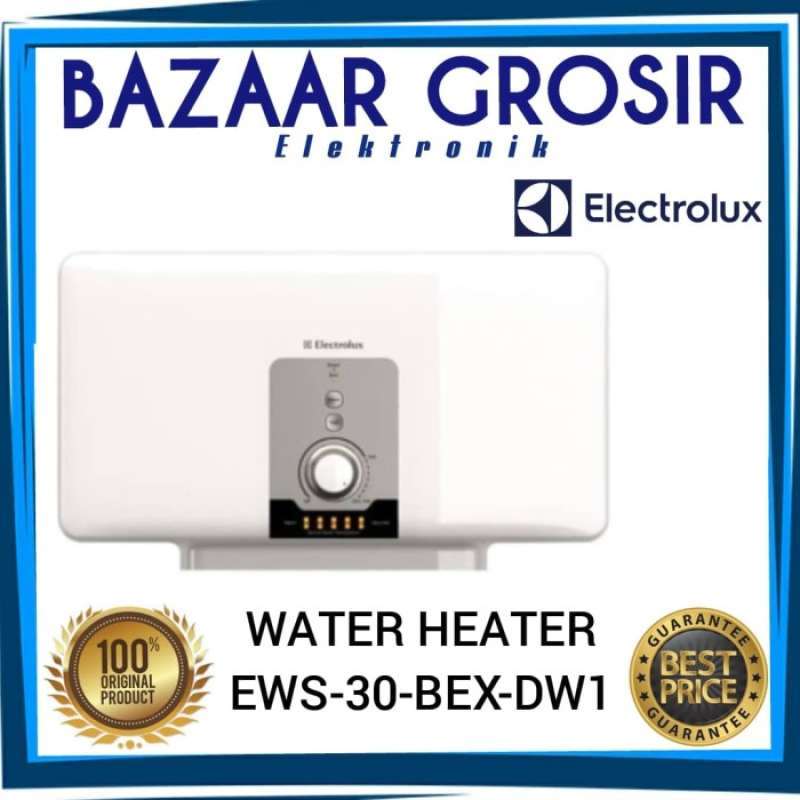 Jual WATER HEATER ELECTROLUX EWS30BEXDW1 PEMANAS AIR EWS 30 BEX DW1 di  Seller Alfira Shop - Tugu Selatan, Kota Jakarta Utara | Blibli