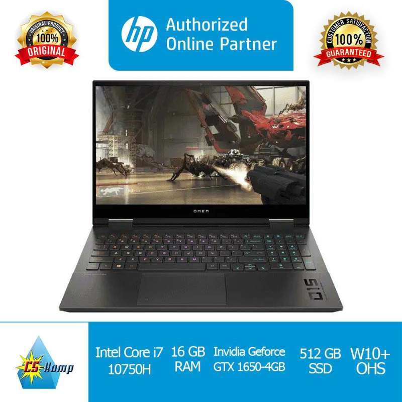 Jual Hp Omen 15 Ek0045tx Black Intel Core I7 10750h Promo Intel Free Bundle Software Seharga 2jt Online November 2020 Blibli Com
