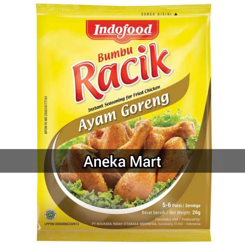 Jual 1 Sachet Bumbu Racik Ayam Goreng Indofood 26 Gram Online Desember 2020 Blibli