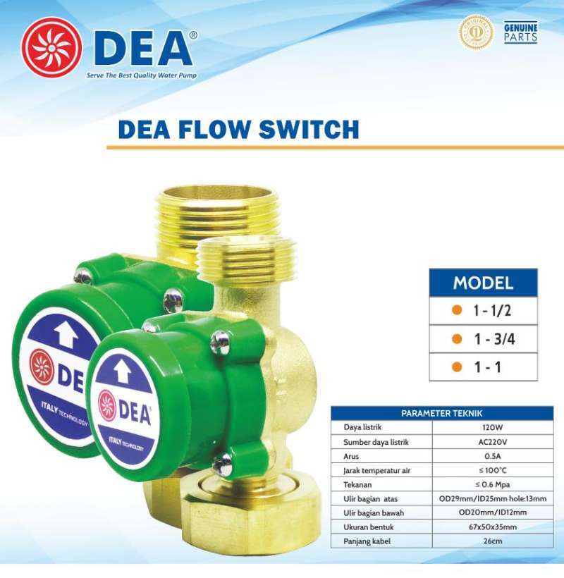 Jual Water Flow Switch 1 1 2 Saklar Otomatis Pompa Air Online April 2021 Blibli