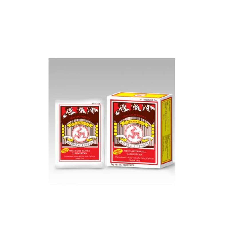 Jual Cap Kaki Tiga Obat Serbuk Sakit Kepala Di Seller Megah Sakti Kota Medan Sumatera Utara Blibli