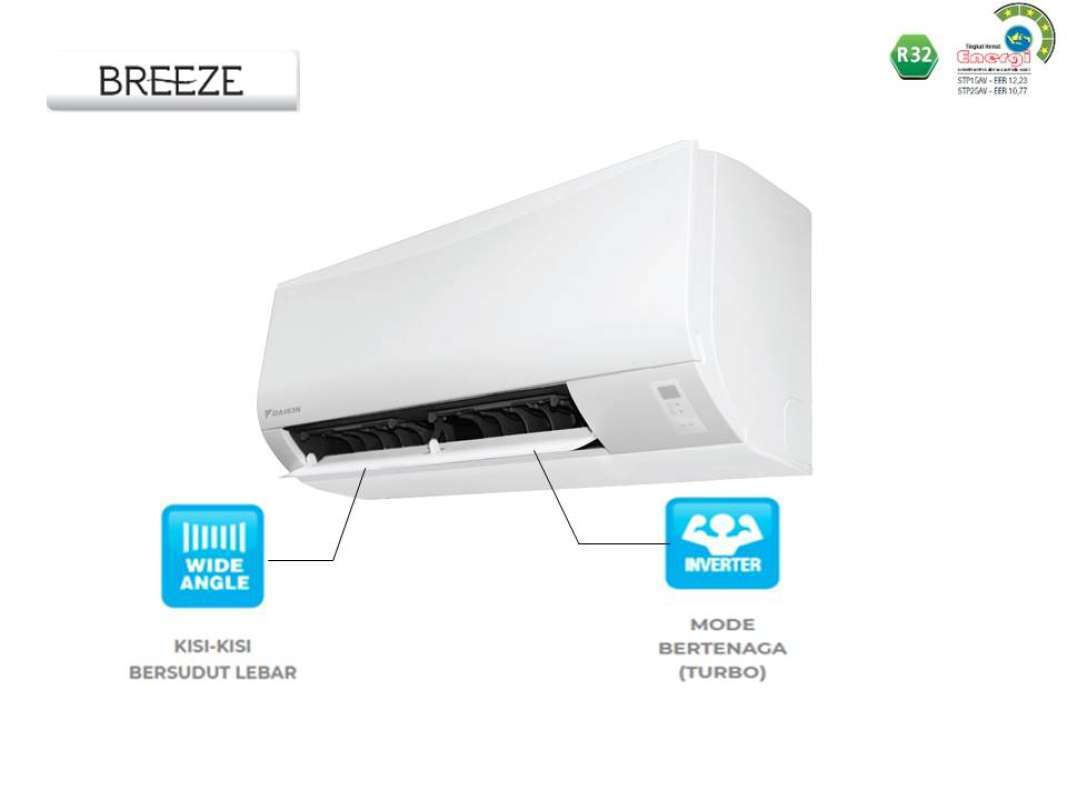Jual Ac Daikin Breeze Stp15av 1 2 Pk Murah Mei 2021 