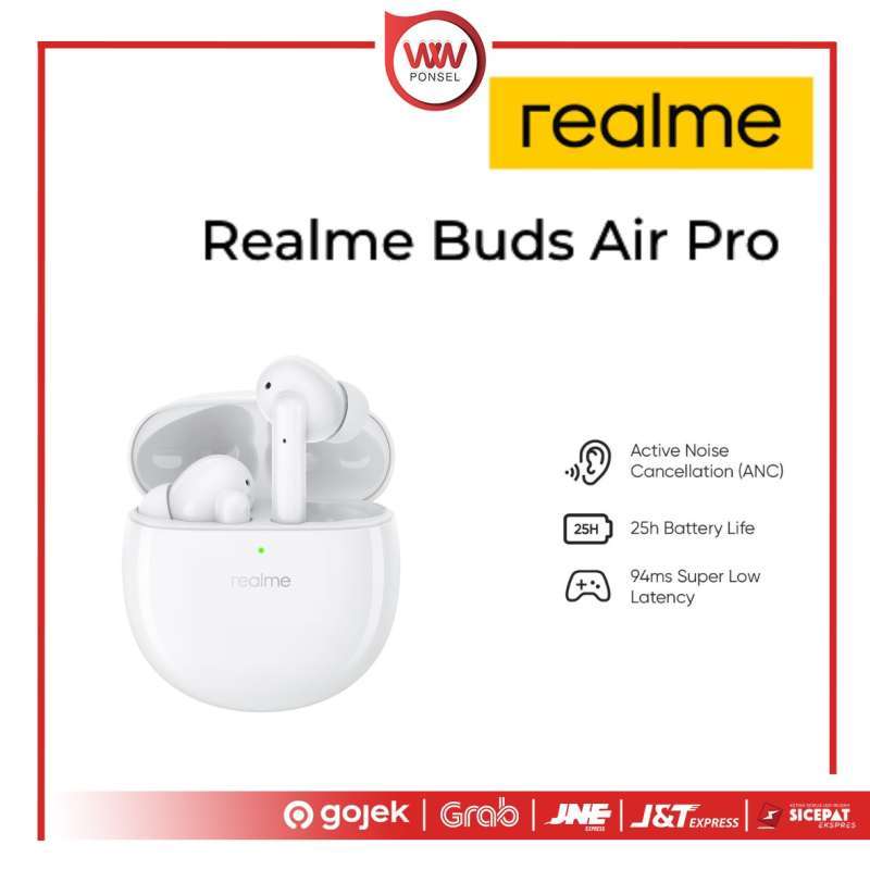 Realme Buds Air Pro White Garansi Resmi