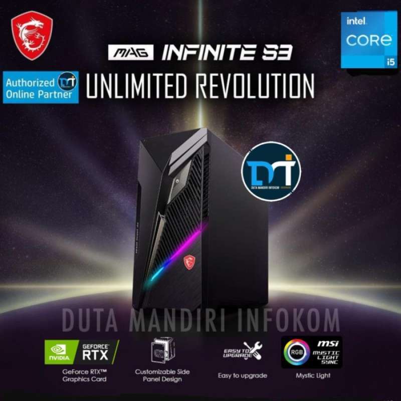 MAG Infinite S3 13th UNLIMITED REVOLUTION, Gaming Desktop Computer