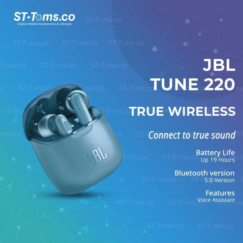 Jual JBL Tune 220 TWS True Wireless Bluetooth di Seller ST-Toms - Kota  Jakarta Utara, DKI Jakarta | Blibli