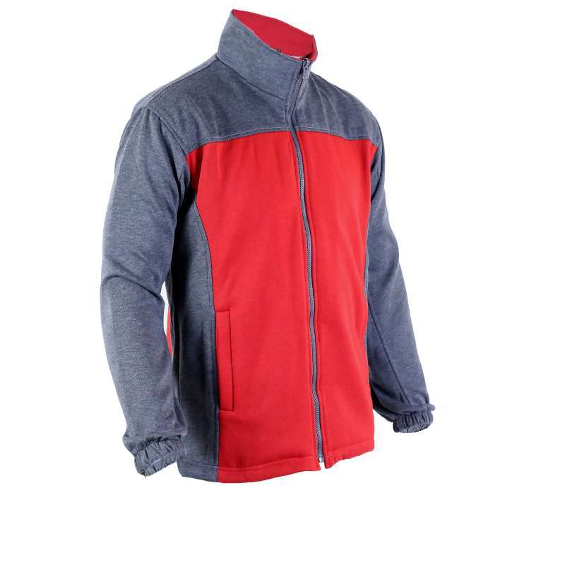 Jual jaket Sweater HJ Tanpa Hoodie Logo Klub Bola barka M Abu