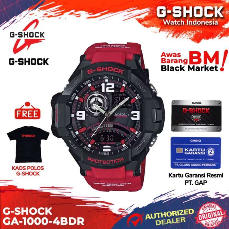 Jual G Shock GShock GA 1000 4BDR GA 1000 4B GA 1000 GA1000 GA 1000
