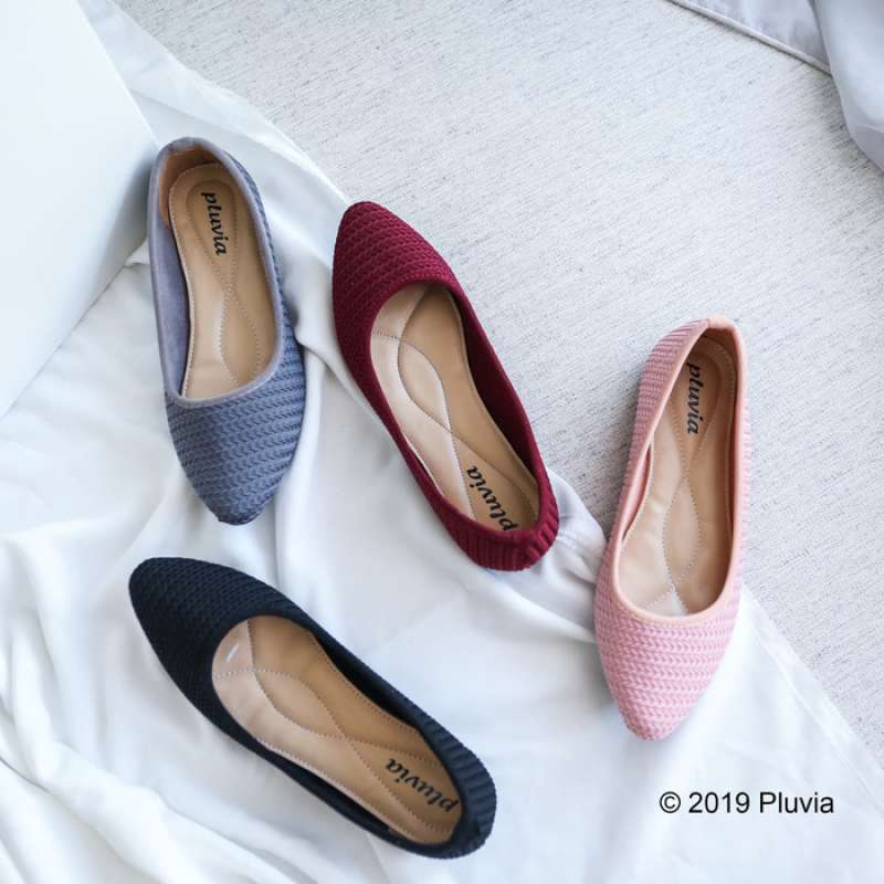 Jual Pluvia Dixie Sepatu Balet Flat Shoes Wanita 37 Abu abu Di Seller Nafizd Store Serang Kab. Bekasi Blibli