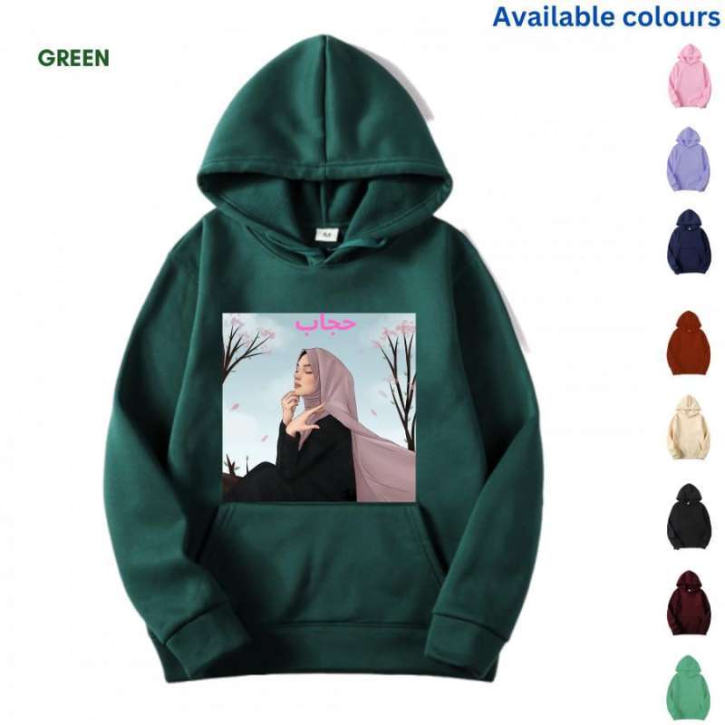 Hoodie wanita hijab deals