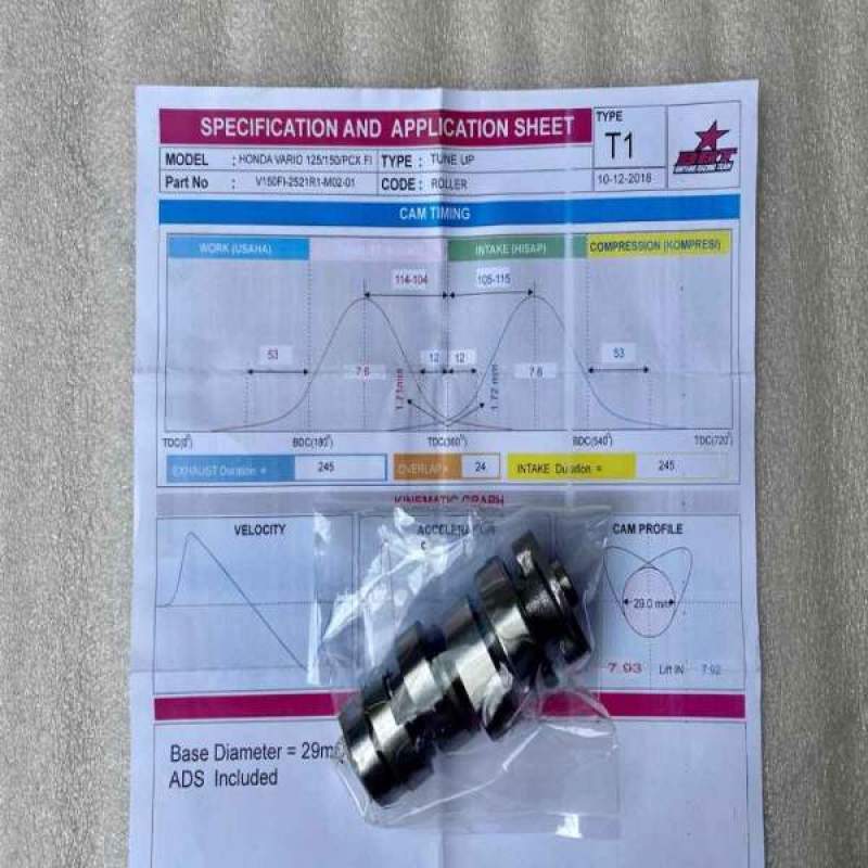 Jual Brt Noken As Vario 125 150 Pcx Adv 150 Type Tune Up T1 Online Januari 2021 Blibli