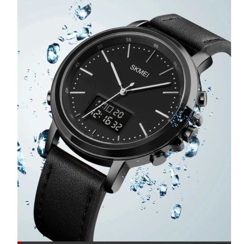 Jual Jam Tangan Skmei 1652 Leather Original Sports Watch Di Seller
