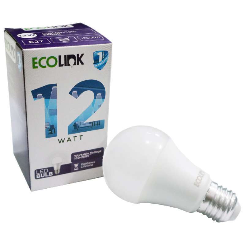 Lampu Led 12 Watt Bulb Ecolink Terbaru Agustus 2021 Harga Murah Kualitas Terjamin Blibli