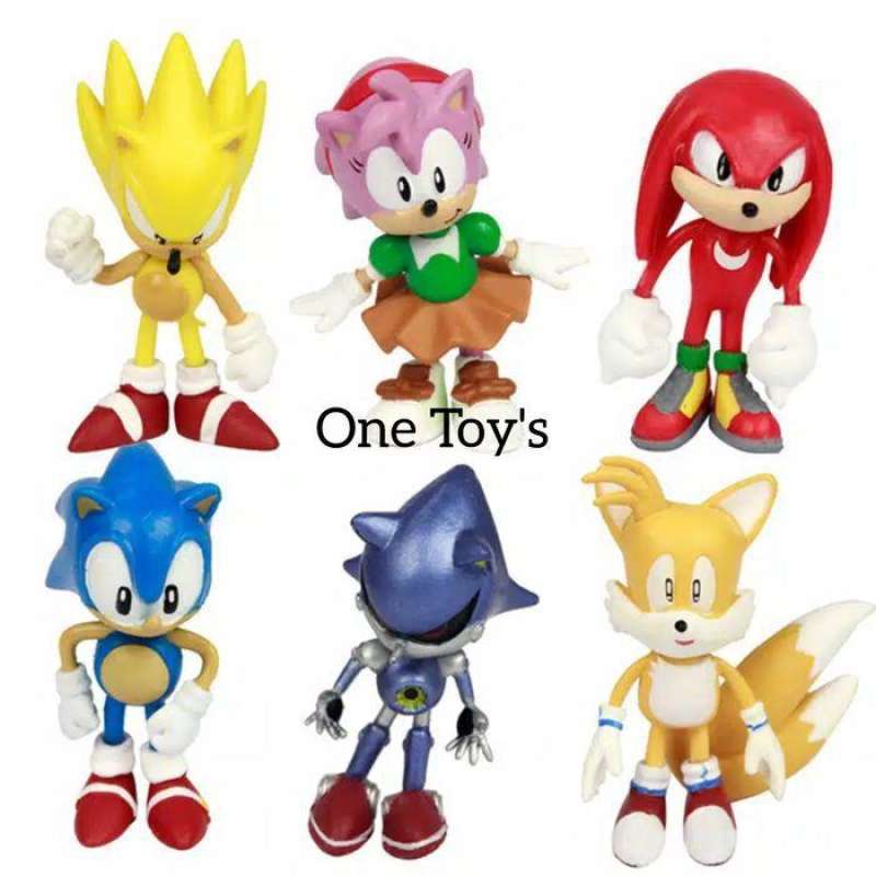 Action Figure Sonic The Hedgehog Murah Topper Kue Terbaru Agustus 2021 Harga Murah Kualitas Terjamin Blibli