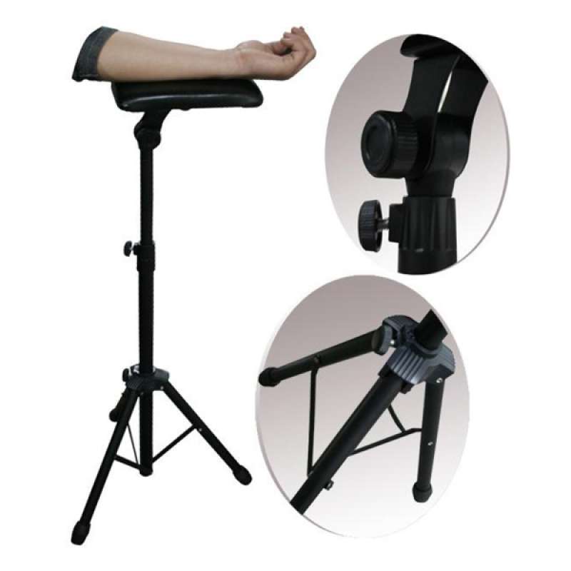 Promo Professional Tattoo Armrest Stable Tattoo Arm Leg Rest Stand 65 115cm Studio Di Seller Homyl China Blibli