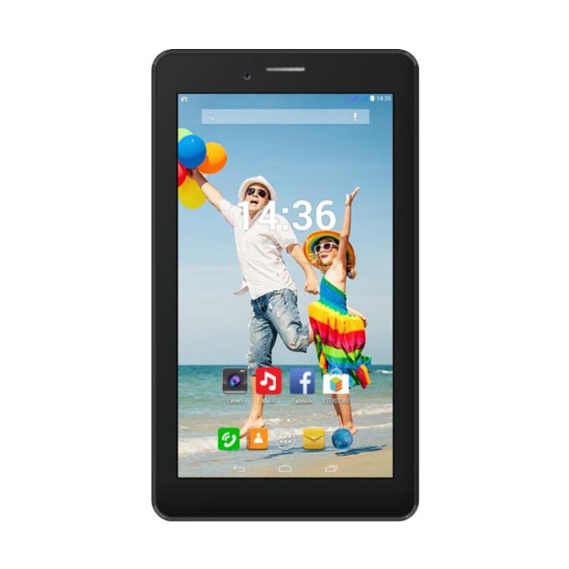 Evercoss AT7H+ TAB JUMP S3 Tablet - Hitam [8GB/512MB] BONUS TSHIRT EXCLUSIVE