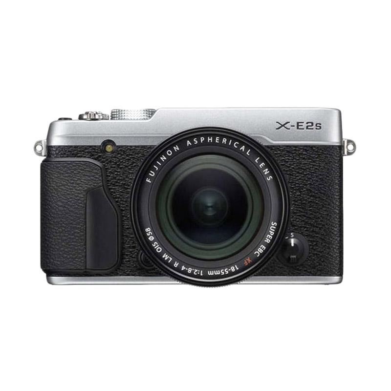 Fujifilm XE2S 1855 Kamera Mirrorless - Silver + FREE SANDISK SD ULTRA 16 GB + INSTAX MINI 70