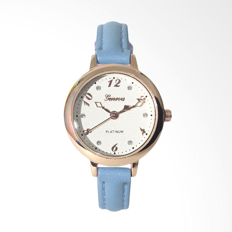 Guess U0235l6 Jam Tangan Wanita Mutifunction Blue Silver Bracelet Source · Geneva FIN 138 Analog Jam Tangan Fashion Wanita Blue