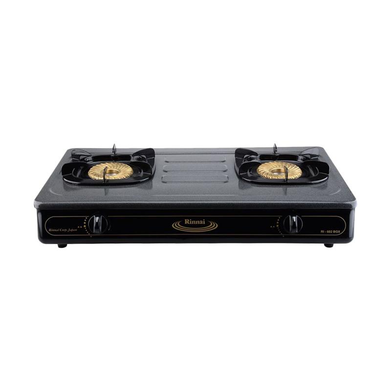Jual Rinnai Ri 602bgx Kompor Gas 2 Tungku Hitam Online Agustus