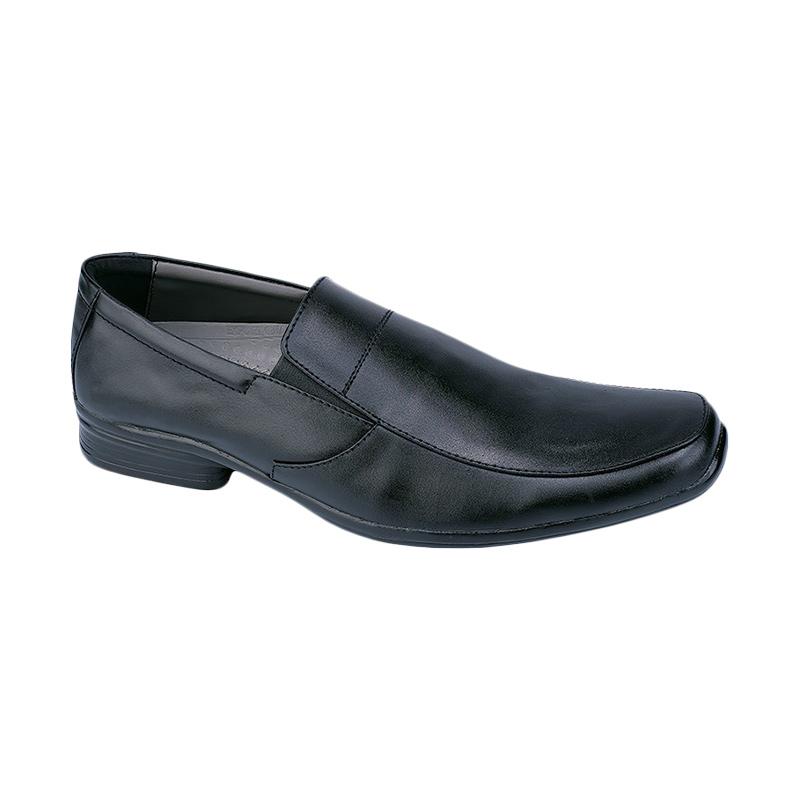 Syaqinah 215 Kulit Sepatu Formal Pria - Hitam