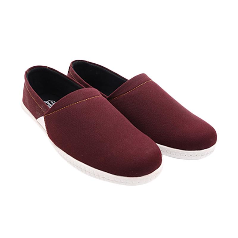 Dr Kevin 13263 Mens Casual Slip On Shoes - Maroon