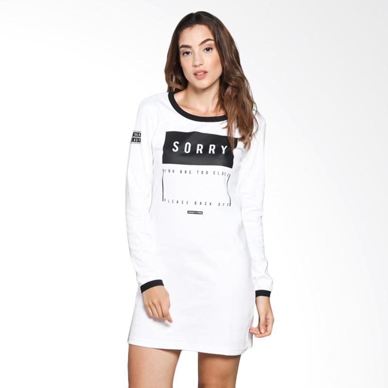 Logo Jeans 74069L4OW Sorry Dress - Offwhite