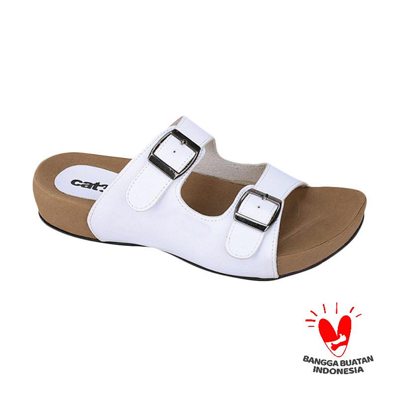 Catenzo Clarette WI 521 Sandal Flat Mule Wanita