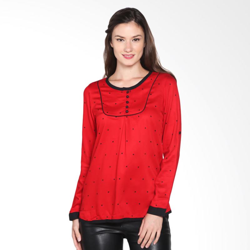 Lois Girl Shirt KC 405 L Top Atasan Wanita - Red Extra diskon 7% setiap hari Extra diskon 5% setiap hari Mega Weekend Citibank – lebih hemat 10%