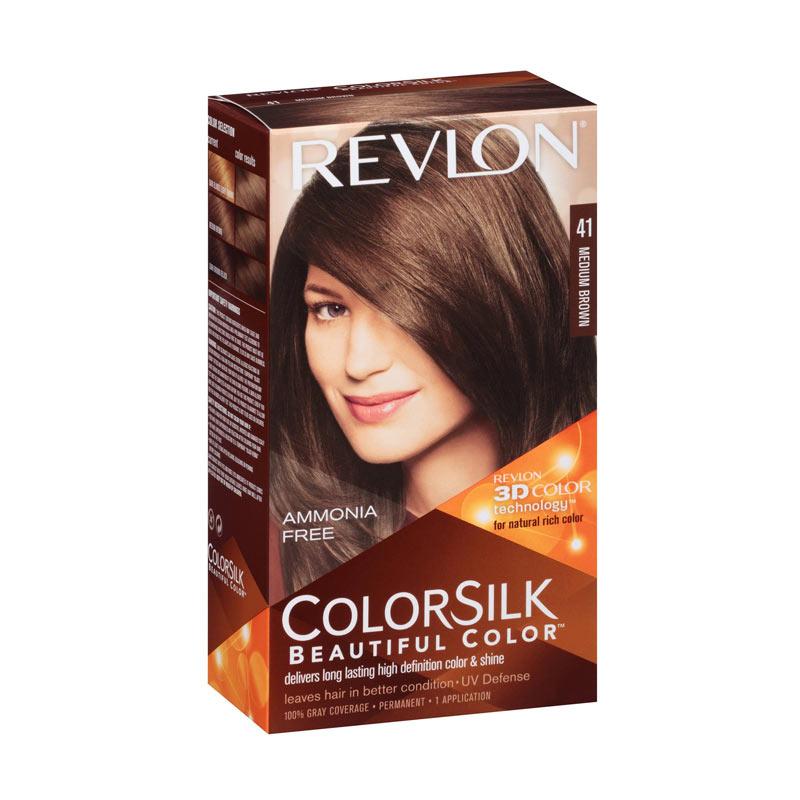 Jual Revlon Colorsilk Cat Rambut 41 Medium Brown Online Januari 2021 Blibli