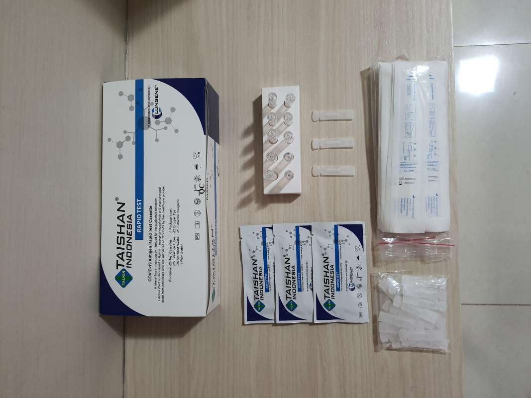 Jual ALAT TEST ANTIGEN SWAB TAISHAN INDONESIA KEMENKES AKL di ...