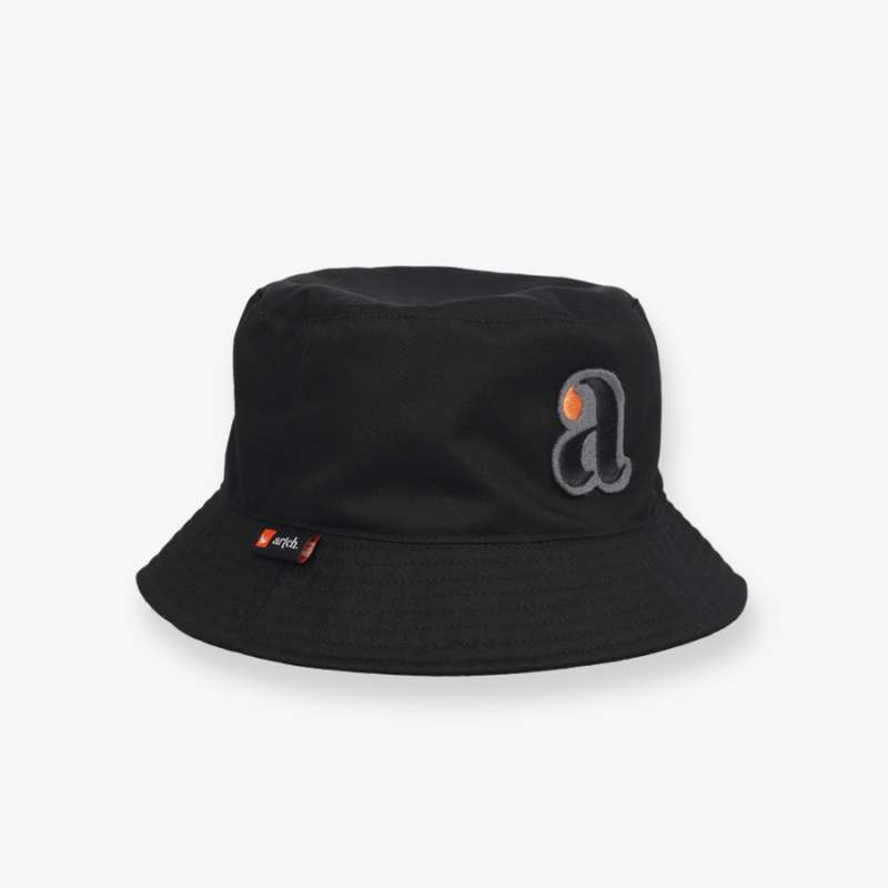 Promo Artch Topi Bucket Hat Full Black 