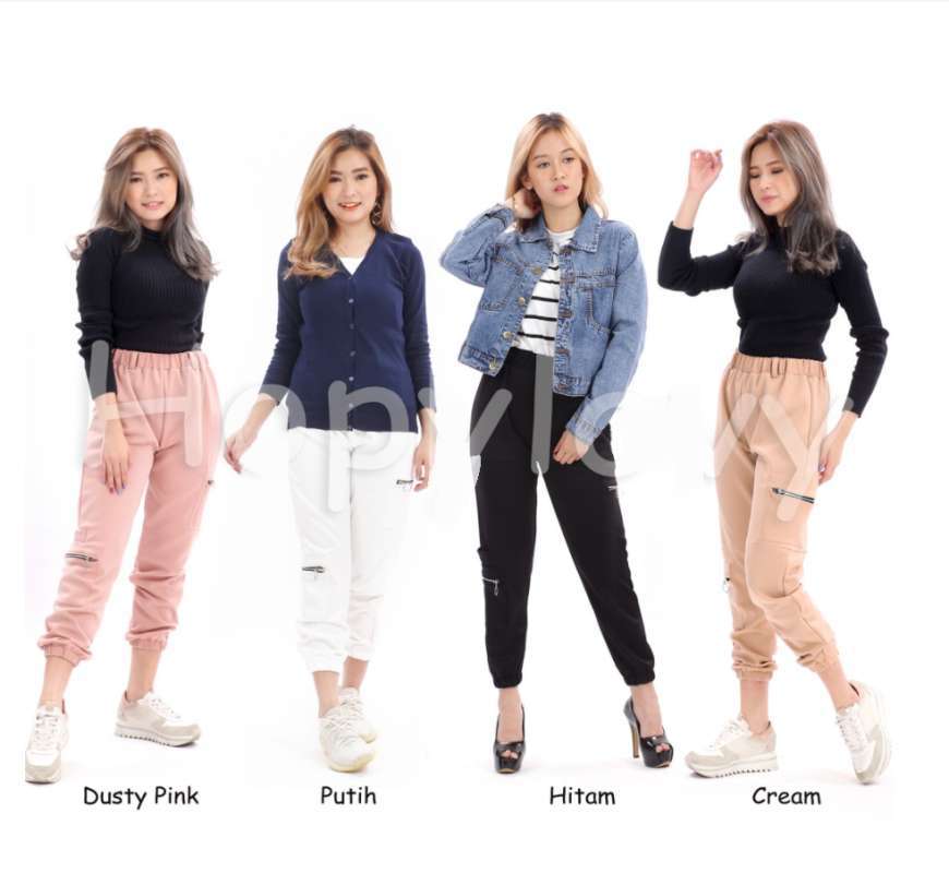 Jual Celana Jogger Wanita Zipper Joger Online Maret 2021 Blibli Beli aneka produk celana jogger wanita tanah abang online terlengkap dengan mudah, cepat & aman di tokopedia. blibli
