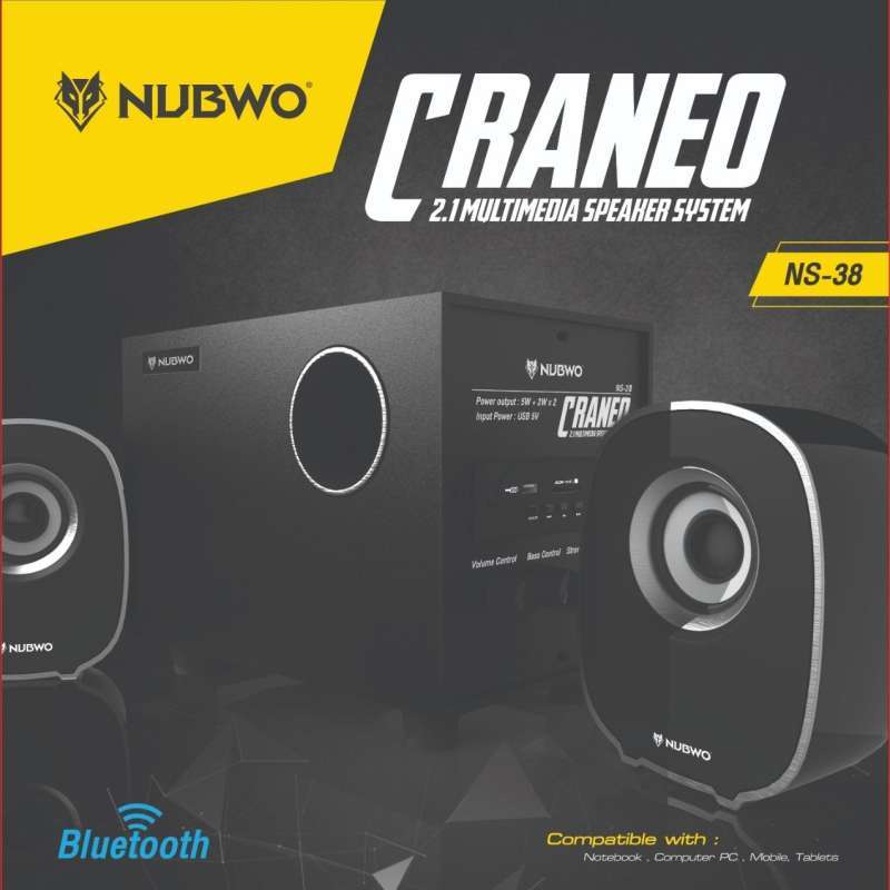 Promo Speaker PC /Laptop Nubwo NS-38 di 
