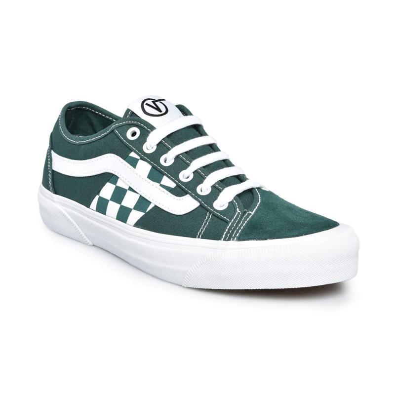 Jual Vans UA Bess NI Check Bistro Green True White