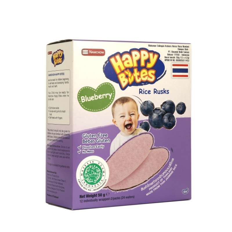 Blueberry store rice rusks