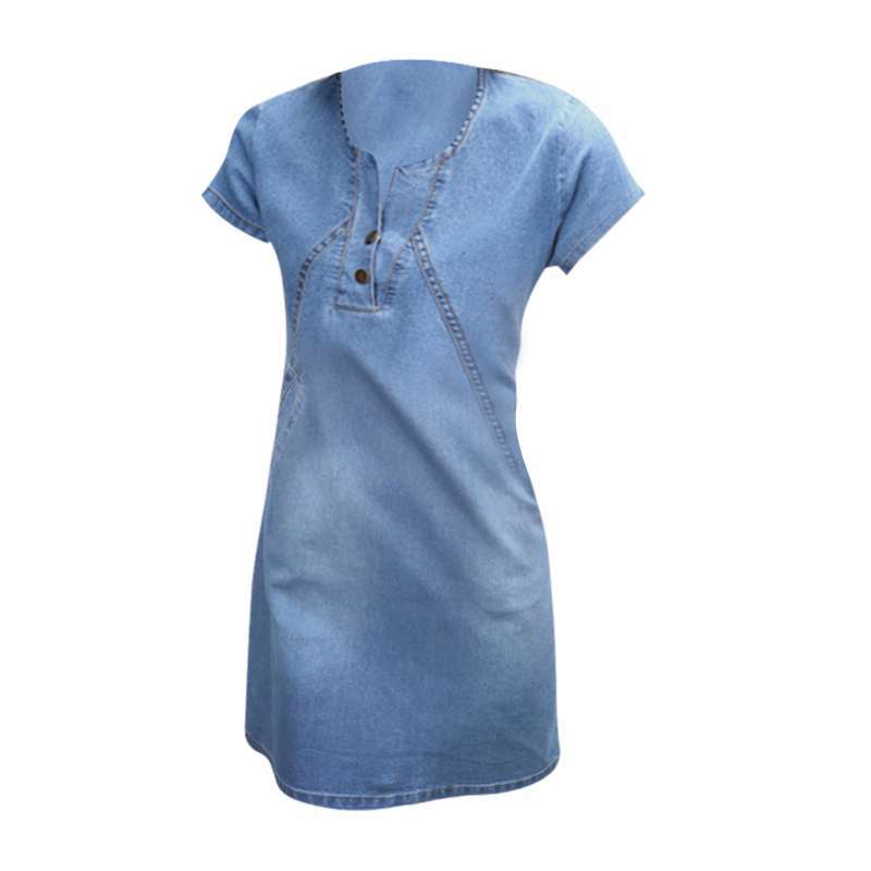 Promo OEM Womens Sexy Denim Dress 