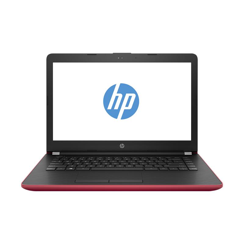 HP 14-BS004TU Notebook - Red [Intel Celeron N3060/RAM 4GB/HDD 500GB] Red