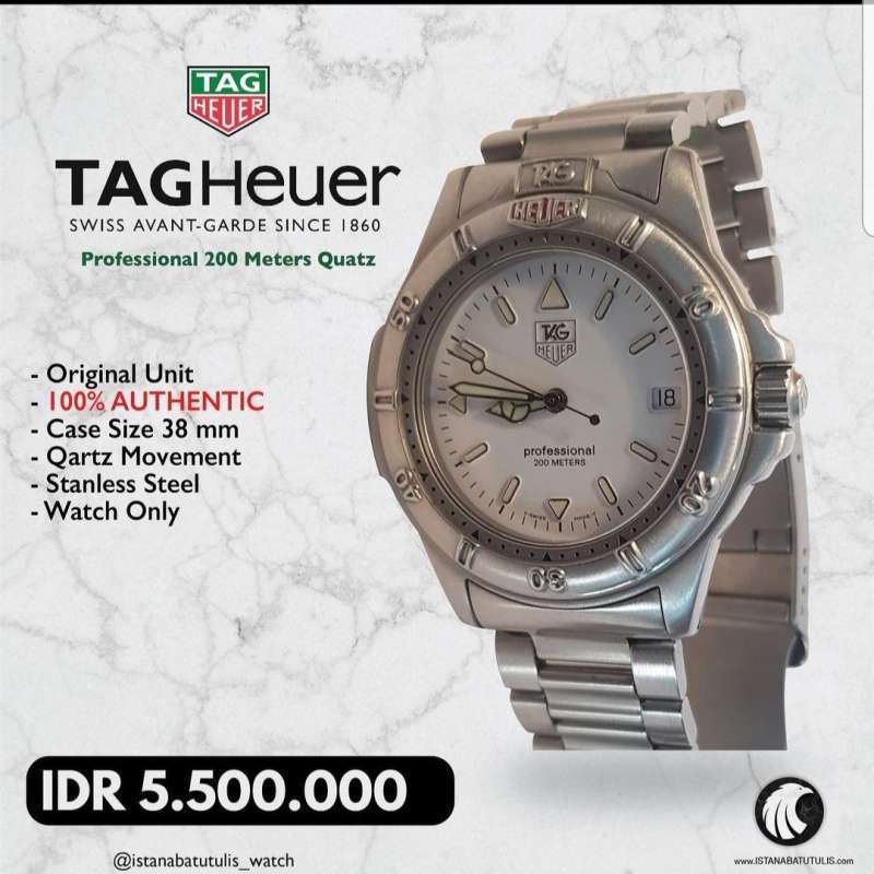 Harga tag heuer professional 200 meters discount