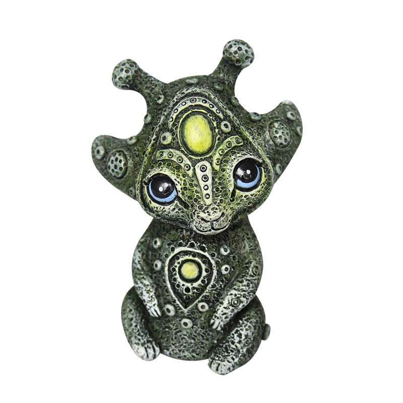 Alien Felt Ear Hat Christmas Ornament 