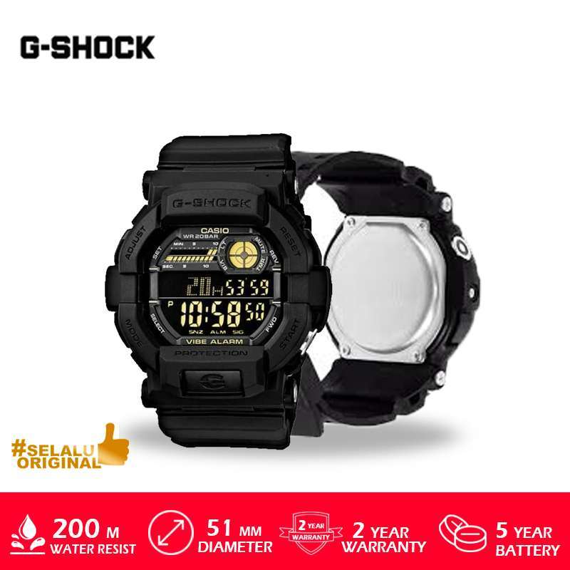 Jual CASIO G Shock Jam Tangan Digital Pria GD 350 1BDR Original