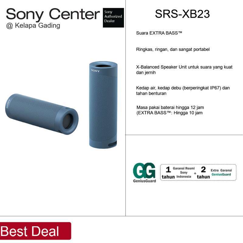 SONY SRS-XB23 Extra Bass Portable 