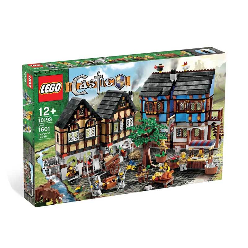 Jual Lego Castle 10193 Medieval Market Village Mainan Blok Puzzle Online Maret 2021 Blibli Lego castle medieval market village 10193 100% complete set with manual. lego castle 10193 medieval market village mainan blok puzzle