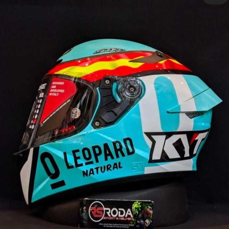 Kyt leopard outlet half face
