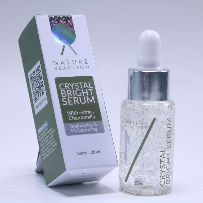 Nature Reaction Crystal Bright Serum Lokal Untuk Kulit Berminyak Dan Berjerawat Terbaru Agustus 2021 Harga Murah Kualitas Terjamin Blibli