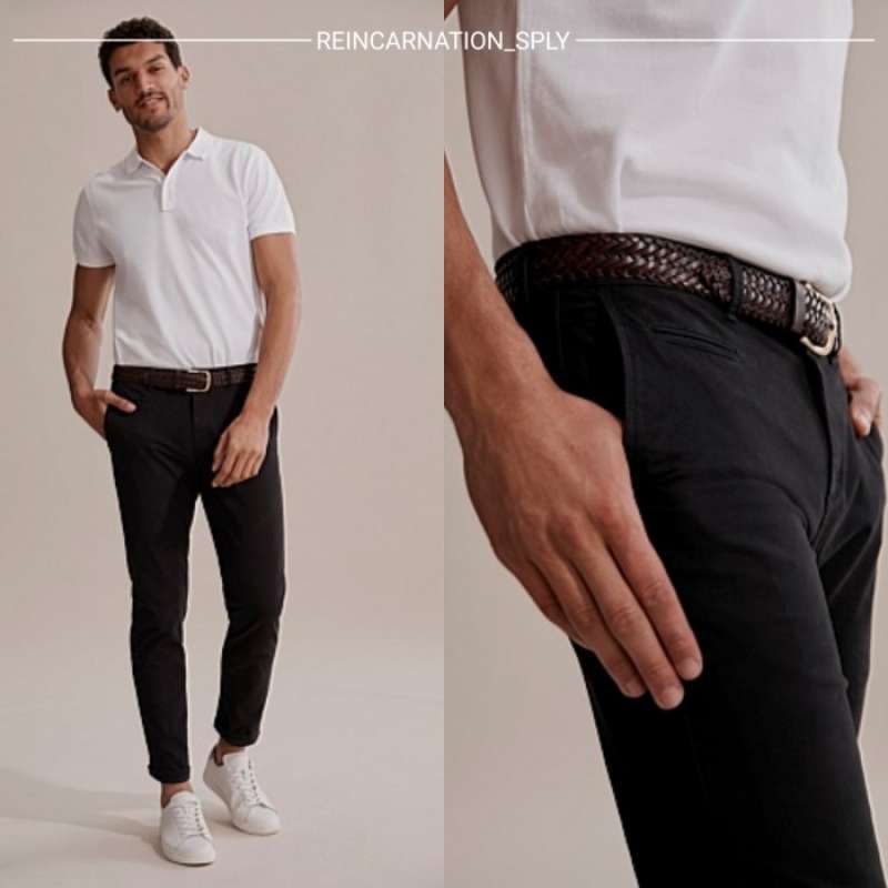 Promo Slim Stretch Chino Pants By Anko 