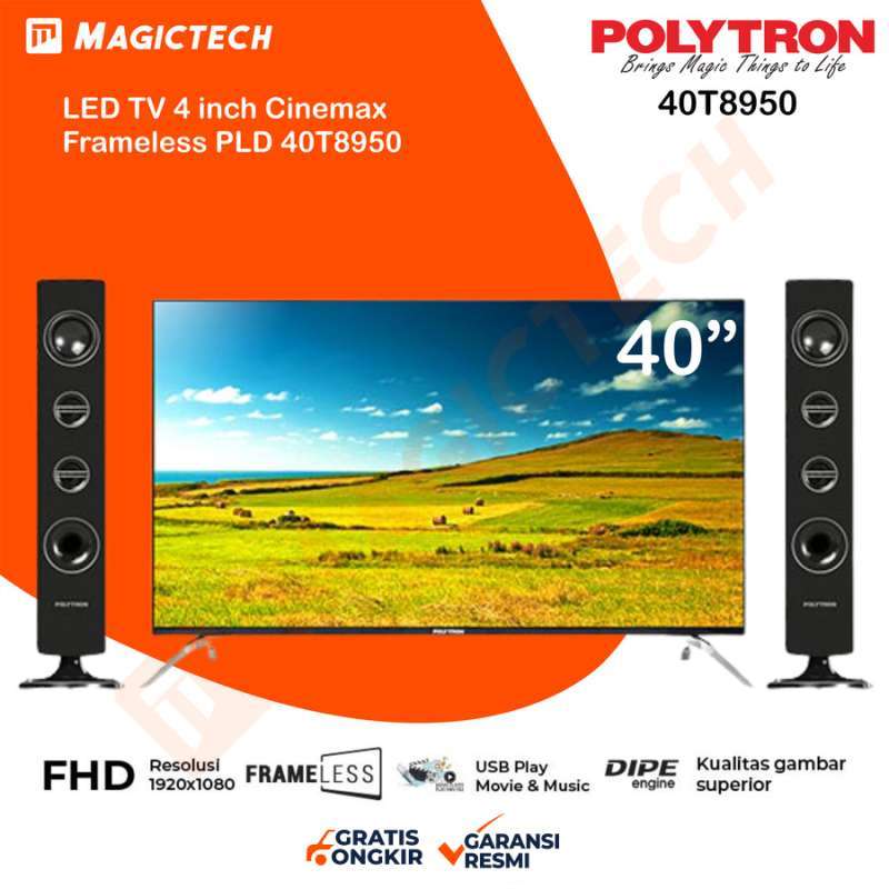 Jual TV LED POLYTRON 40 INCH / 40 PLD 