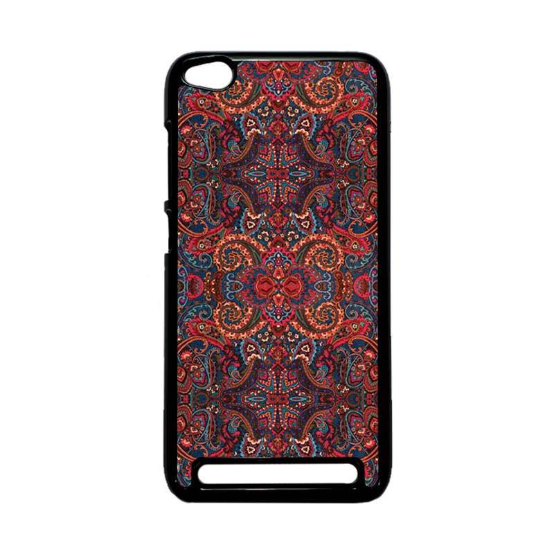 Jual HEAVENCASE Motif Unik Batik Paisley 08 Hardcase Casing for Xiaomi Redmi 5A - Hitam Diskon